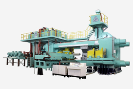 Equipamento de extrus&atilde;o de alum&iacute;nio